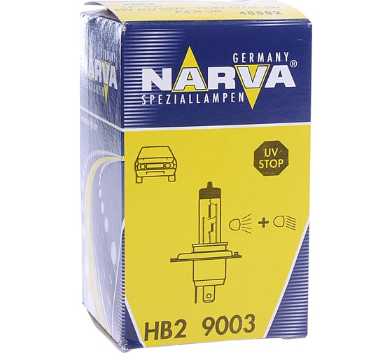 Автолампа Narva HB2/9003 P48t-38 12V 488823000