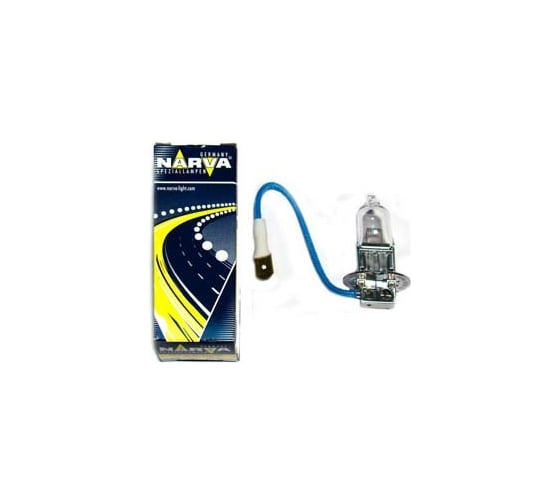 Автолампа NARVA H3 70 PK22s 24V 1 10 100 HIT 487003000