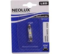 Автолампа NEOLUX C5W SV8.5 8 41мм LED 6700K блистер 12V 1 5 NF4167