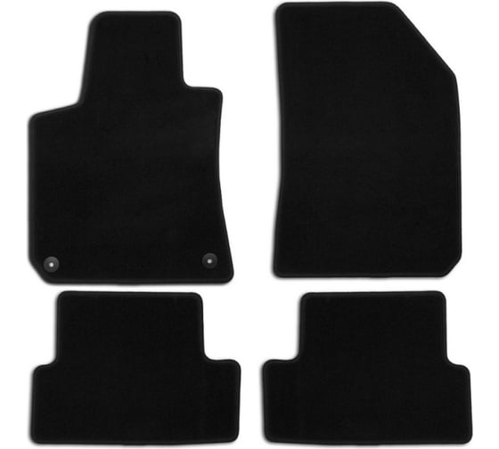 Коврики в салон Klever Premium MINI Cooper 3D АКПП 2007-2015, хб., 4 шт. КLEVER03850122110kh 1