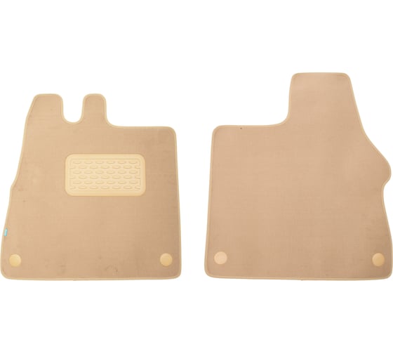 Коврики в салон Klever Premium FIAT Ducato 2006-2011, фург., бежевые 2 шт. КLEVER04151022112kh 1
