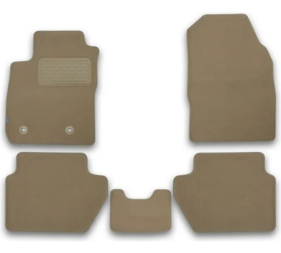 Коврики в салон Klever Premium MITSUBISHI Outlander III АКПП 2012-, 5 шт. КLEVER04352922112kh