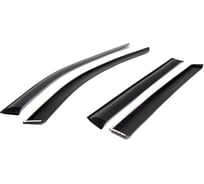 Дефлекторы для окон AutoFlex Nissan Almera седан 2012-, поликарбонат, 4 шт., 841101