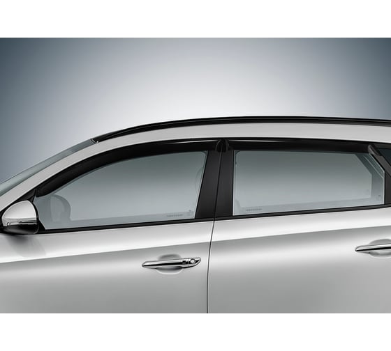 Дефлекторы для окон AutoFlex Lada Largus универсал 2012-, поликарбонат, 4 шт., 860106