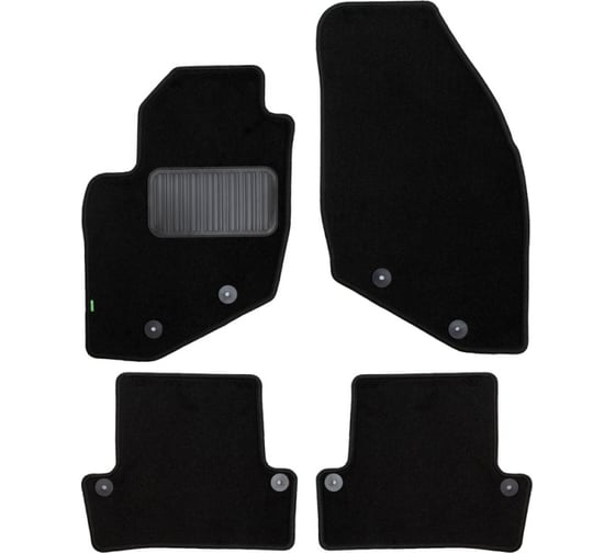 Коврики в салон Klever Standard VOLVO S60 АКПП 2000-2009, сед., 4 шт. КLEVER02501001210kh 1