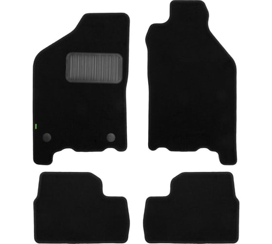 Коврики в салон Klever Standard ВАЗ 2114 2003-2014, хб., 4 шт. текстиль КLEVER02520901210kh 1