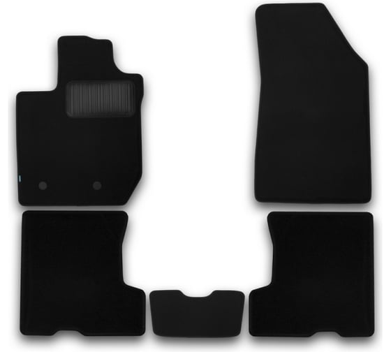 Коврики в салон Klever Premium LADA Xray 2016- хб., без ящика, 5 шт. текстиль КLEVER03523522110kh 1