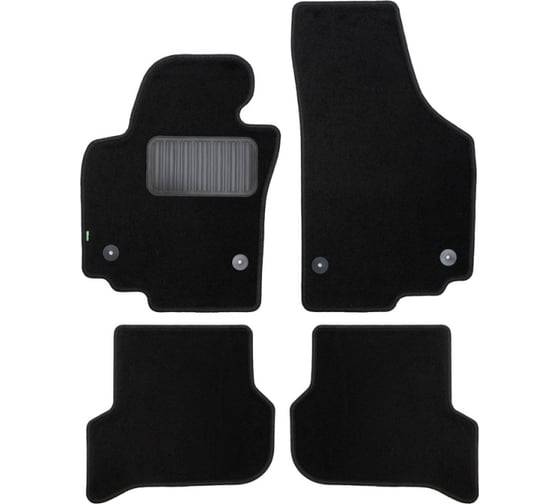 Коврики в салон Klever Standard SEAT Altea Freetrack АКПП 2007-2009, мв., 4 шт. КLEVER02440601210kh