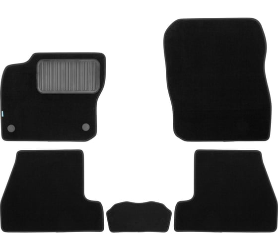 Коврики в салон Klever Premium SEAT Altea Freetrack АКПП 2007-2009, мв., 5 шт. КLEVER03440622110kh
