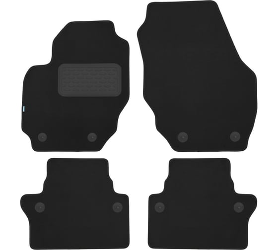Коврики в салон Klever Premium VOLVO S80 АКПП 2006-, сед., 4 шт. КLEVER03500522110kh 1