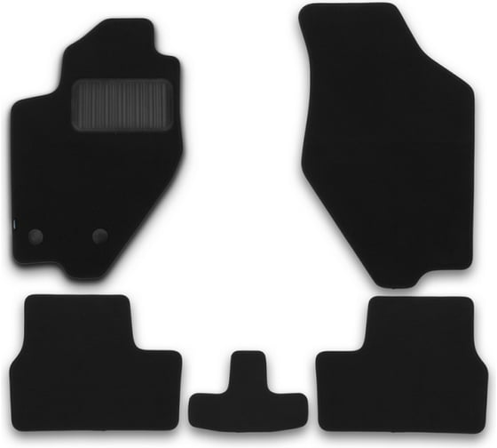 Коврики в салон Klever Premium LADA Kalina, Kalina || 2004-2013, 2013- сед., хб., 5 шт. КLEVER03520422110kh