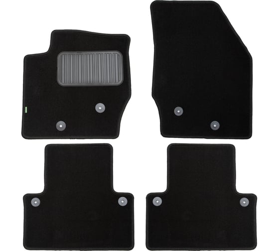 Коврики в салон Klever Standard VOLVO XC90 АКПП 2002-2015, внед., 4 шт. КLEVER02500401210kh 1