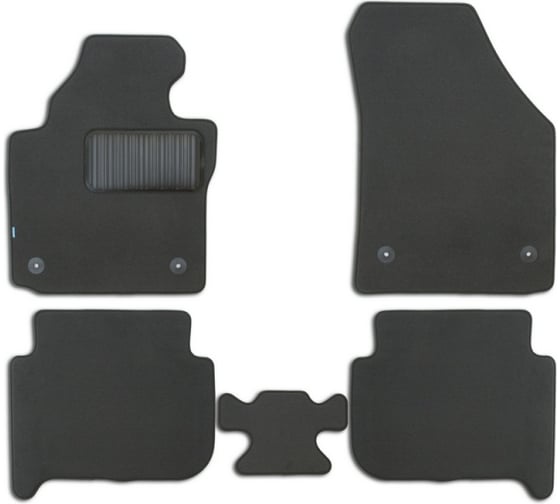 Коврики в салон Klever Premium VOLKSWAGEN Touran АКПП 2006-2014, мв., 5 шт. КLEVER03511022110kh KLEVER03511022110kh 1