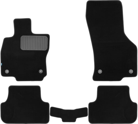 Коврики в салон Klever Premium VOLKSWAGEN Golf VII АКПП 2013-2016, хб., 5 шт. КLEVER03514422110kh 1