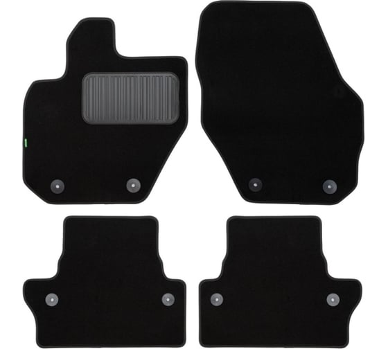 Коврики в салон Klever Standard VOLVO S60 АКПП 2010-2013, 2013- сед., 4 шт. КLEVER02500301210kh 1