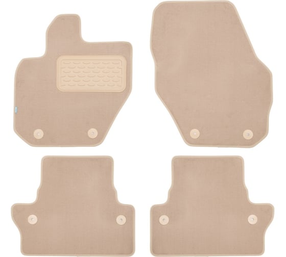 Коврики в салон Klever Premium VOLVO S60 АКПП 2010-2013, 2013- сед., 4 шт. КLEVER04500322112kh 1