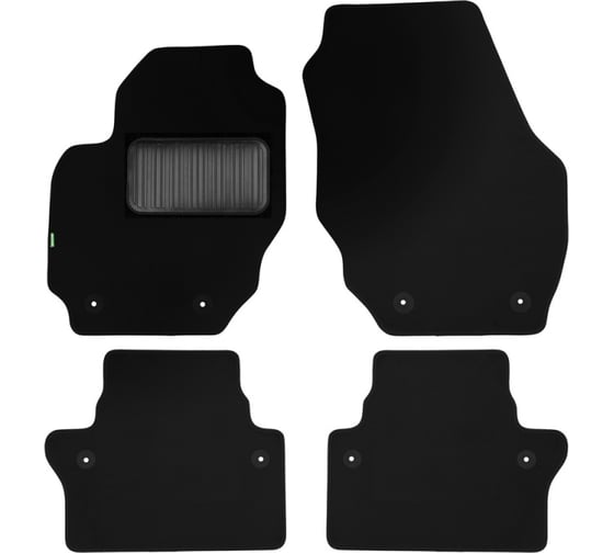 Коврики в салон Klever Standard VOLVO XC70 АКПП 2007-2013, внед., 4 шт. КLEVER02500801210kh 1