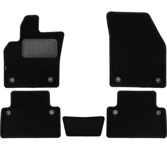 Коврики в салон Klever Premium VOLVO S40 АКПП 2004- сед., 5 шт. текстиль КLEVER03500122110kh 1