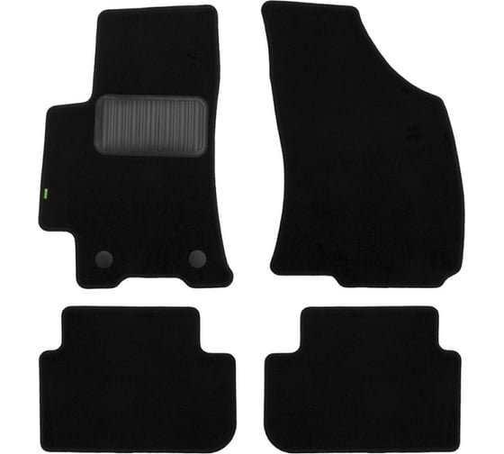 Коврики в салон Klever Standard ZAZ Chance 2009- сед., хб., 4 шт. текстиль КLEVER02680301210kh 1