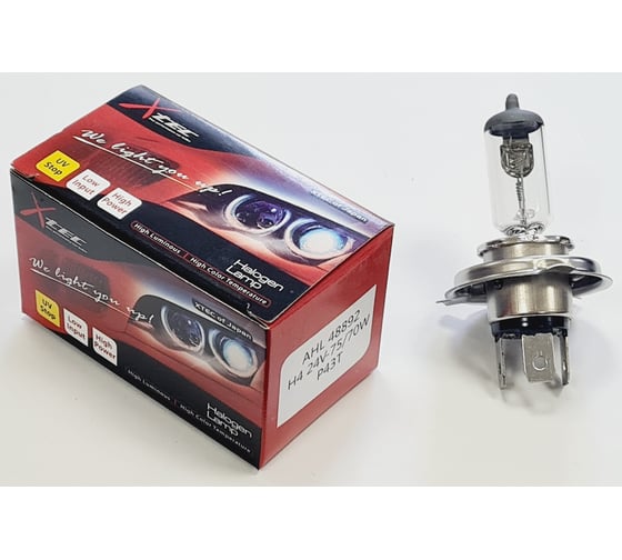 Автолампа Xtec h4 24 v, 75/70 w, p43t AHL 48892 1