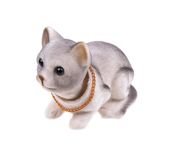 Кот в машину с освежителем "Лимон" SKYWAY S04201015