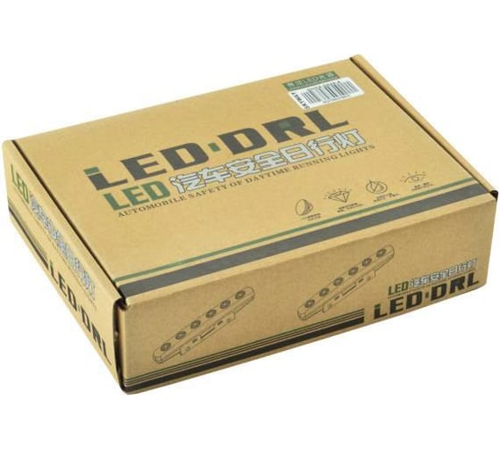 Ходовые огни SKYWAY 12V 6 диодов 6 W 2шт SKYWAY SHDX-D028 S08501009