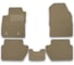 Коврики в салон Klever Premium PEUGEOT 207 2006-, хб., 5 шт. КLEVER04380522112kh 1