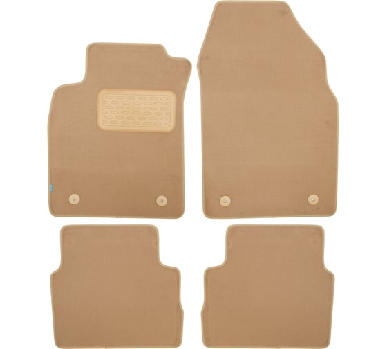 Коврики в салон Klever Premium OPEL Vectra C АКПП 2002-2008, сед., 4 шт. КLEVER04370422112kh