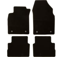 Коврики в салон Klever Econom OPEL Vectra C АКПП 2002-2008, сед., 4 шт. текстиль КLEVER01370401200k