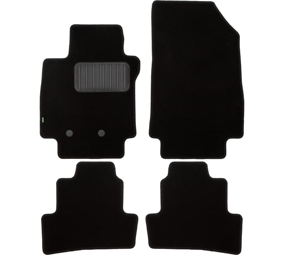 Коврики в салон Klever Standard RENAULT Clio III 2009- хб., 4 шт. текстиль КLEVER02411201210kh