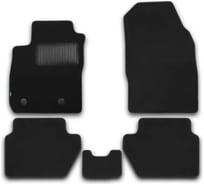 Коврики в салон Klever Premium RENAULT Koleos 2008-2017, кросс., 5 шт. текстиль КLEVER03411422110kh