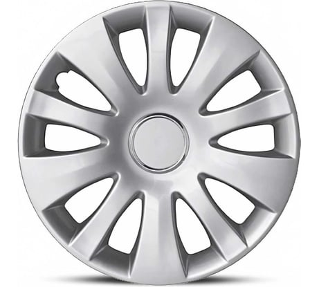 Колпаки на колёса AUTOPROFI 15, 370 мм, 4 шт. WC-1155 SILVER 15