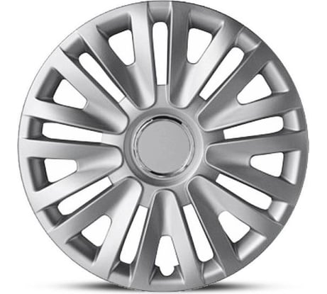 Колпаки на колёса AUTOPROFI размер 15 370мм WC-1105 SILVER 15