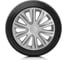 Колпаки на колёса AUTOPROFI размер 16 400мм WC-2010 SILVER 16 2