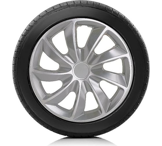 Колпаки на колёса AUTOPROFI размер 16 400мм WC-2005 SILVER 16