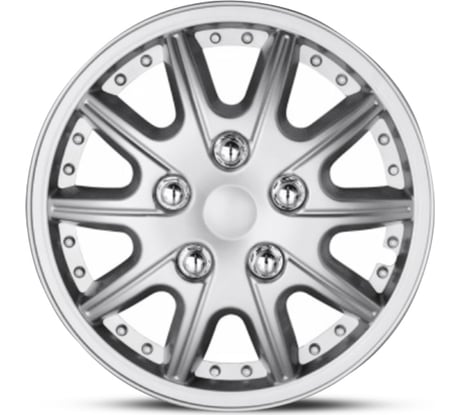 Колпаки на колёса AUTOPROFI размер 15 370мм WC-2025 SILVER 15