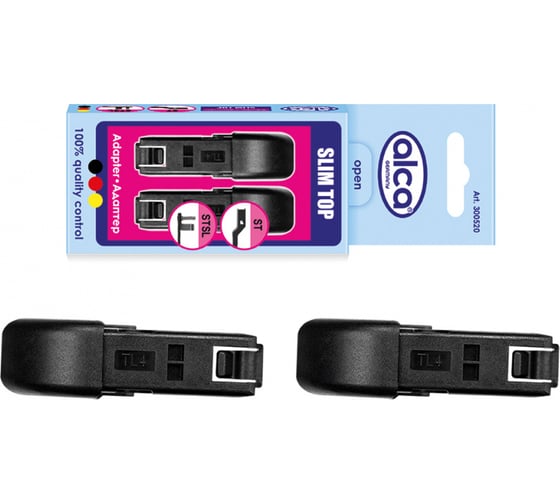 Адаптеры для щеток SLIM TOP 2 шт Alca 300520