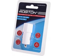 TwinUSB1000/Auto Robiton, 2100 мА, с 2 USB входом, /12-24V/, BL1 13776
