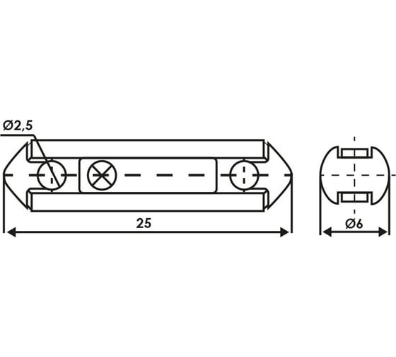 Круглые предохранители Alca 100 шт, 16 А 683000