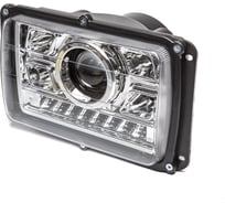 Фара АВТОЭЛЕКТРИКА 36.3775-20 led ae светодиодная с дхо, переключение поворота маз, белаз, краз, уралаз, камаз 09.2247