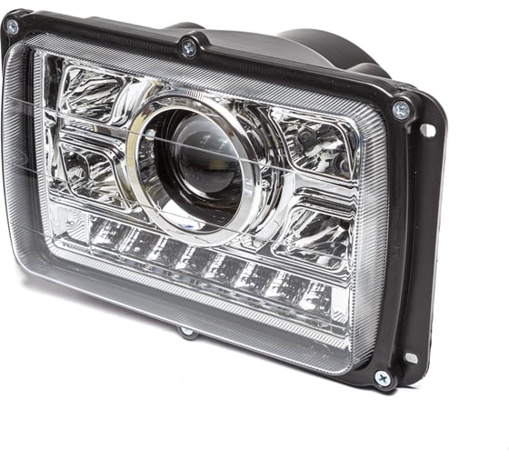 Фара АВТОЭЛЕКТРИКА 36.3775-20 led ae светодиодная с дхо, переключение поворота маз, белаз, краз, уралаз, камаз 09.2247 1