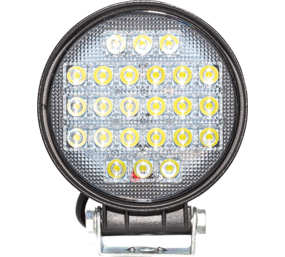 Фара АВТОЭЛЕКТРИКА ae72r-24led-42hc круглая, направленный свет, 24 диодов, 72 w, 115x42x142, 12/24v 09.02421