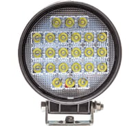 Фара АВТОЭЛЕКТРИКА ae72r-24led-65hc круглая, направленный свет, 24 диодов, 72 w, 115x65x142, 12/24 v 09.02419