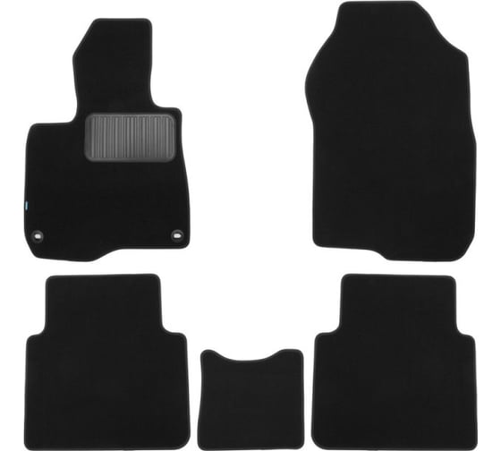 Коврики в салон Klever, Premium SSANGYONG Rexton 2006-2012, 2012-, внед., 5 шт, КLEVER03610622110kh 1