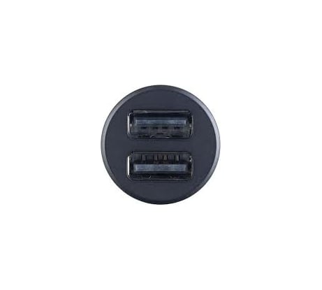 Автомобильное зарядное устройство PERFEO, с двумя разъемами USB 2 x 2.4А черный AUTO, 230012270