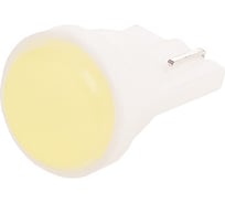 Автолампа диод SKYWAY T10W5W 12V 1 COB Блистер без цоколя, 1-конт, белая, комплект 2 шт., габариты S08201347