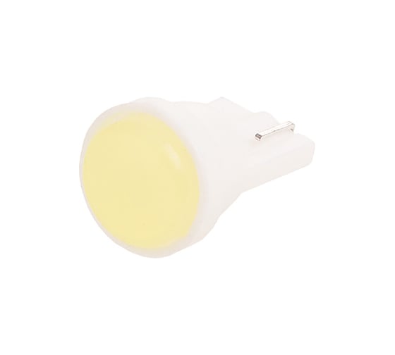 Автолампа диод SKYWAY T10W5W 12V 1 COB Блистер без цоколя, 1-конт, белая, комплект 2 шт., габариты S08201347