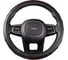 Оплетка на руль SKYWAY Luxury-6 M Черно/Красная экокожа S01102429 1