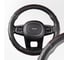 Оплетка на руль SKYWAY Luxury-6 M Черно/Красная экокожа S01102429 2