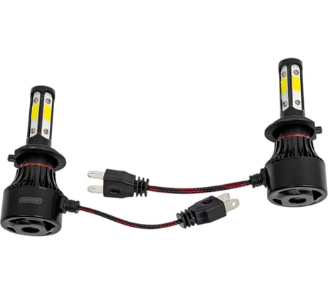 Автолампа-LED аналог ксенона SKYWAY H7X7 12/24V 28W 6000K 4000Lm 1-конт комп. 2 шт. S08701006